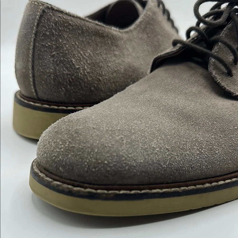 Banana Republic Gray Suede Lace-Up Shoes Men's Size 9